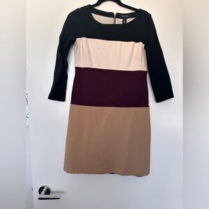 White House Black Market Colour Block Dress